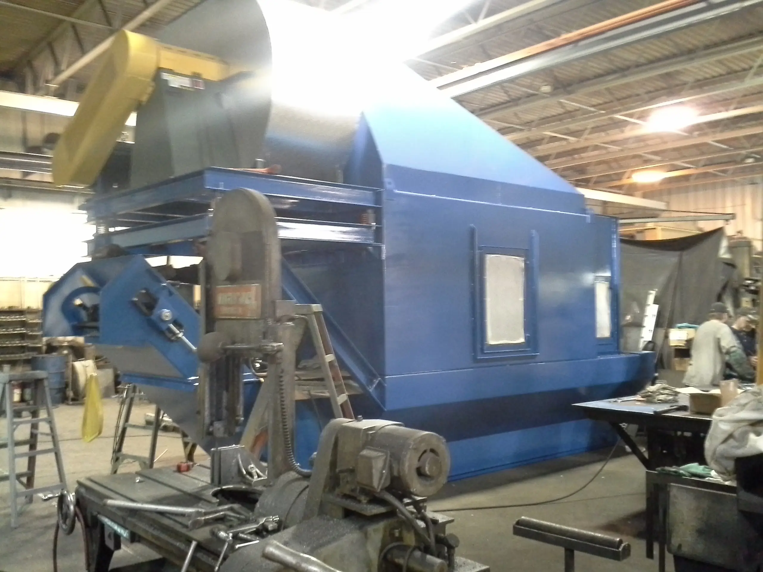 Eagle Air Scrubber installed unit