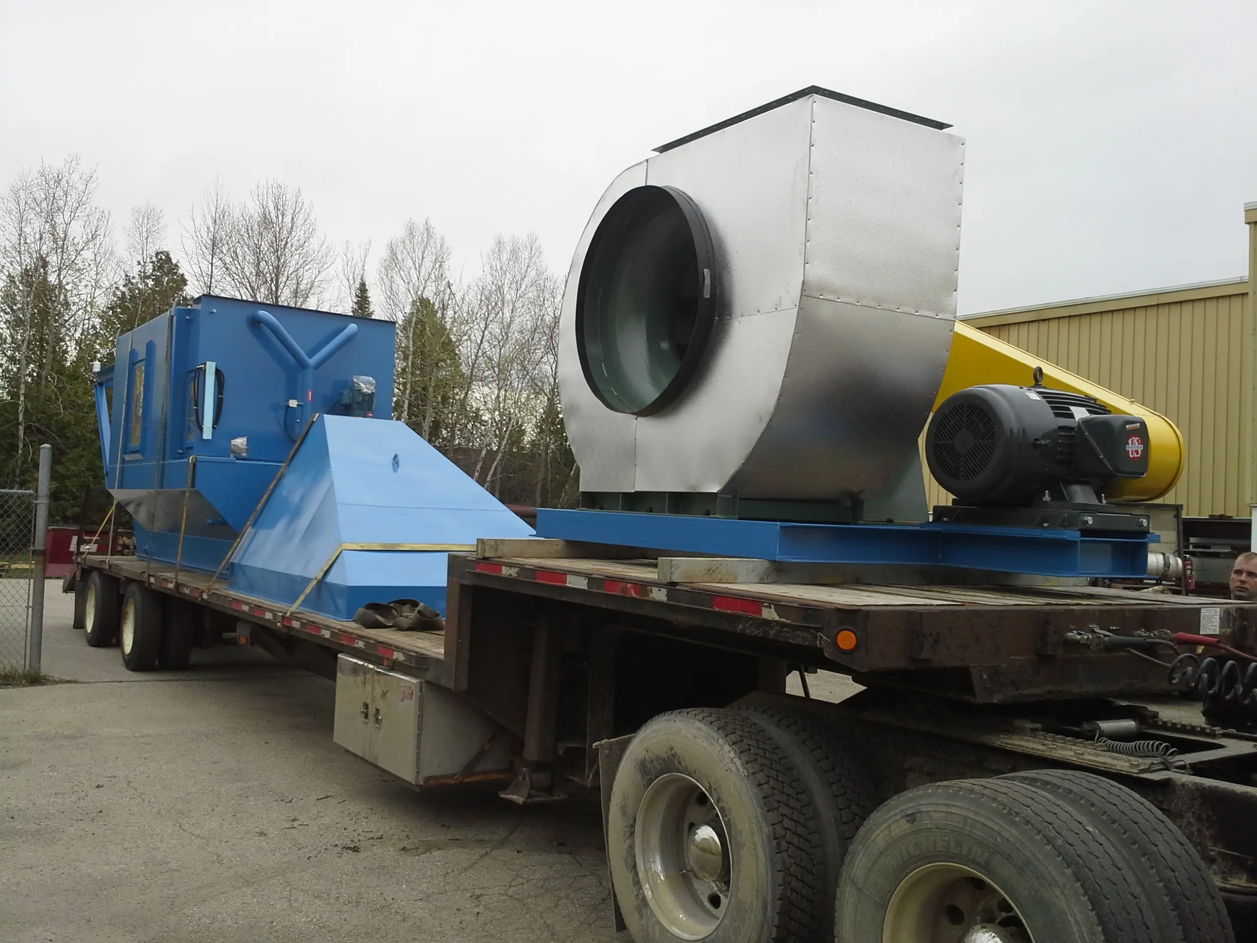 Eagle Air Scrubber installed unit